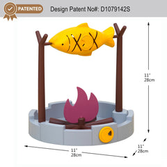 PetPals refillable-treat-compartment rewards your cat with playtime and treats during use