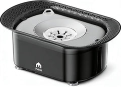 PETPATH dog water bowl with no-spill design keeps floors dry and pets hydrated.
