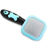 PetPawJOY Slicker Brush pins close-up for gentle deshedding and grooming