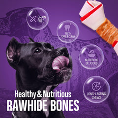 PETPHABET 5-5.5 inch bone ideal for channeling energy in energetic dogs