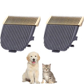 PetPhindU ceramic dog clipper blade shows precise cuts with cool touch for pets