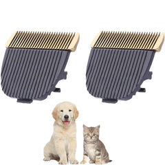 PetPhindU ceramic dog clipper blade shows precise cuts with cool touch for pets