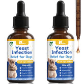 Petrivium Yeast Infection Drops bottle for at-home dog itch relief and easy dosing.