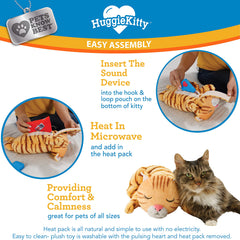 Pets Know Best HuggieKitty hook-and-loop pouch for easy device attachment