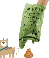 Pets N Bags easy-lift sticker for quick, clean bag opening.