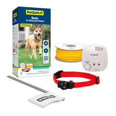 PetSafe Basic fence wire 500 ft creates a safe 1/3-acre play area.