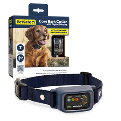 PetSafe Core Digital Bark Collar front view, compact training tool to reduce barking