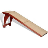 PetSafe CozyUp Bed Ramp bedside view with high-traction carpet for easy bed access.