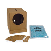 PetSafe disposable cat litter box collapsible for travel with sturdy build.