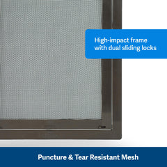 PetSafe durable frame and puncture-resistant mesh for long-lasting use.