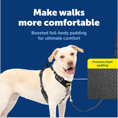 PetSafe Easy Walk harness chest strap reduces throat strain for gentler walks