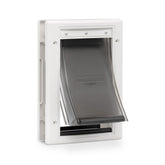 PetSafe Extreme Weather door exterior view with paintable frame blending with home decor
