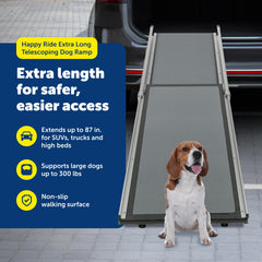 PetSafe Happy Ride lightweight aluminum ramp for easy handling