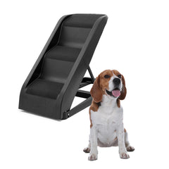 PetSafe Happy Ride Side Door Steps at 28-inch height for easy back seat access.
