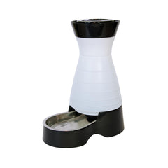 PetSafe Healthy Pet Water Station front view, compact gravity fountain for hydration.