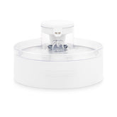 PetSafe Outlast pumpless fountain front view shows a quiet hydration station for pets