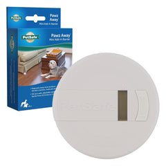 PetSafe Pawz Away Mini transmitter marks indoor and outdoor zones.