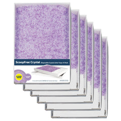 PetSafe ScoopFree crystal litter tray ready for hands-free cleaning with automatic boxes.