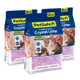 PetSafe ScoopFree lavender crystal litter bag demonstrates long-lasting odor control.