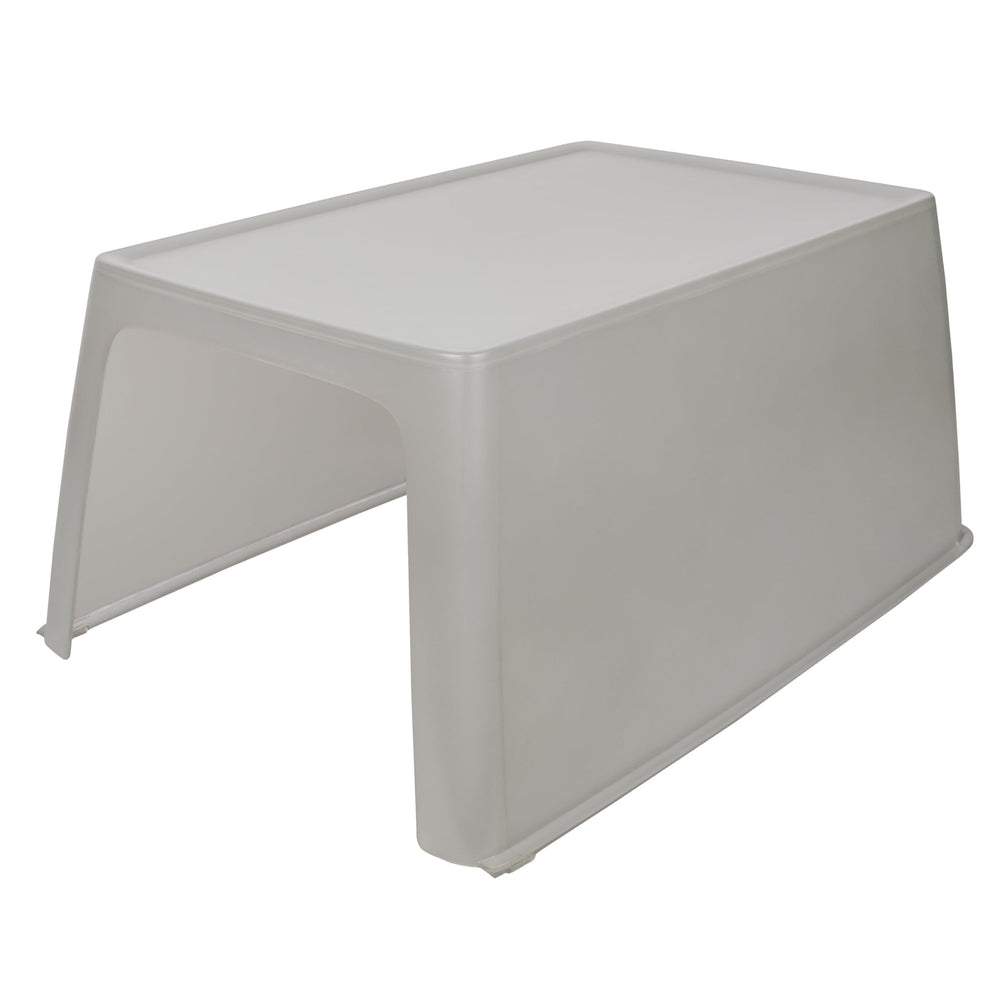 PetSafe ScoopFree privacy hood attached to litter box for discreet use by shy cats.
