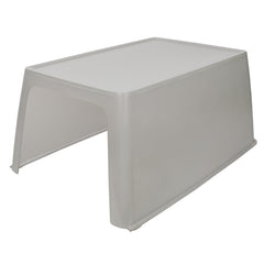 PetSafe ScoopFree privacy hood attached to litter box for discreet use by shy cats.