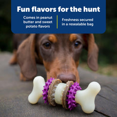 PetSafe treat rings in resealable bag maintain freshness