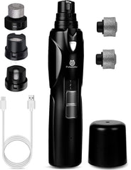 Petsaunter dog nail grinder with 3 heads for versatile trimming.