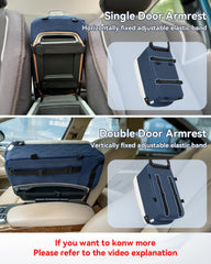 Petsfit center console dog seat safety hooks design protects during motion
