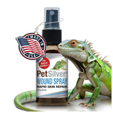 PetSilver Reptile Wound Spray bottle close-up for gentle wound care