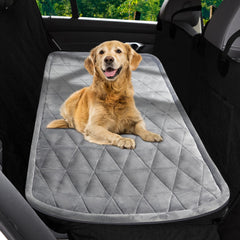 Petskd non-slip back seat dog bed with strong grip for secure car travel