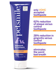 Petsmile Professional paste cat application on teeth for care.