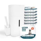 Petsnology Litter Zero main unit in sleek white for a clean home convenience
