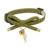 PetSoKoo bowtie cat collar with bell adds stylish charm for daily photos