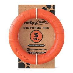 PetSpy dog ring flying disc in action for outdoor fetch and training.