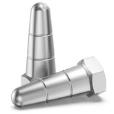 PetsTEK 34inch stainless steel prongs for Dogtra collars ensuring reliable contact on long-haired dogs.
