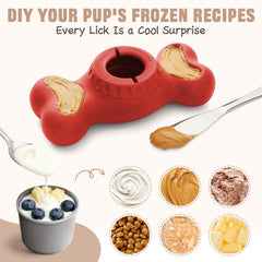 PETSWEET bone-shaped interactive toy with a stable design for indoor and outdoor play.
