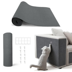 PETSWEET cat scratch furniture protector sofa coverage helps guard your couch from claws.