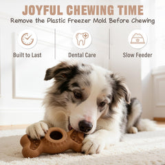 PETSWEET freeze-treat molds provide tasty frozen fillings for long-lasting engagement.