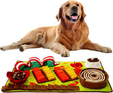 Pettain Snuffle Mat large 32x20 overview for a spacious dog enrichment setup
