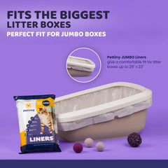 Pettiny leakproof liner keeps your home fresh and clean.