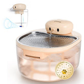 PetTop cat water fountain front view shows cordless design for easy hydration.