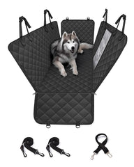 Pettycare dog car seat cover back seat shows universal fit and protection from dirt