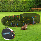 Pettzery outdoor cat enclosure playpen in sunlight for safe outdoor exploration.