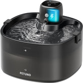 Petuno wireless cat water fountain with cordless setup for flexible placement.
