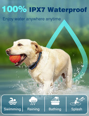 Peture bark collar IPX7 waterproof design for rain or swimming