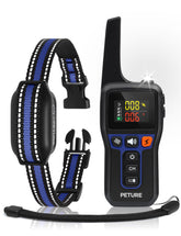 Peture bark collar with remote transmitter for indoor and outdoor training