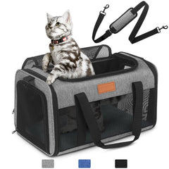Petux airline-approved under-seat carrier for smooth in-cabin travel