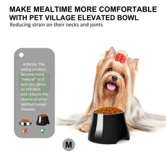 Petvillage two-cup capacity bowl ideal for medium dogs and small pets.