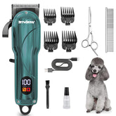 Petworthy Quiet Dog Clippers front view for calm home grooming