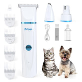 PETYGO 3-in-1 clipper heads for calm fur trimming